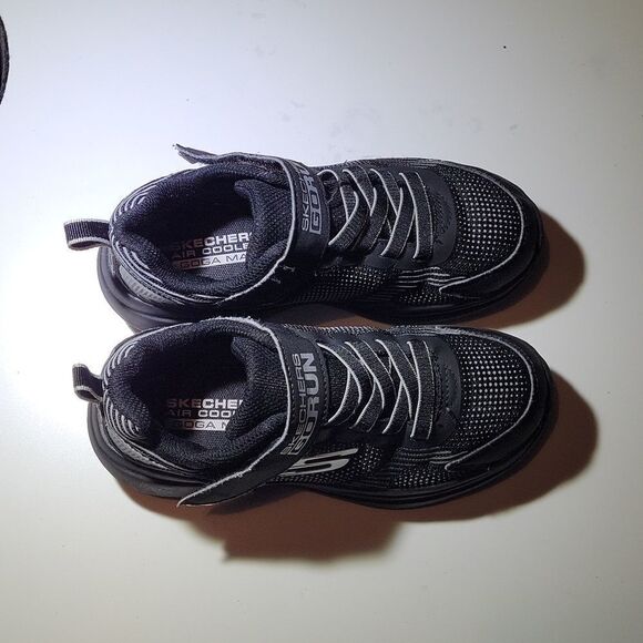 SKECHERS GO RUN KIDS SNEAKERS WITH VELCRO STRAP CLOSURE - Picture 5 of 15